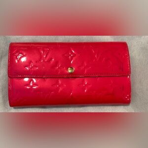 Louis Vuitton Vernis Sarah Wallet 2009
